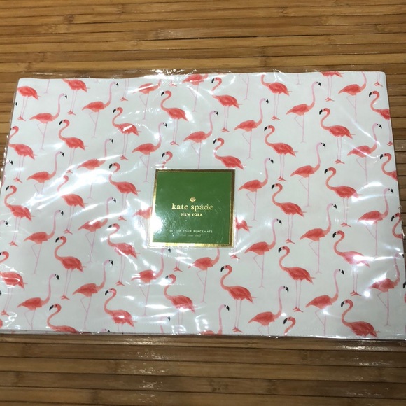 kate spade Accessories - Kate spade ♠️ flamingo placemats. NWT